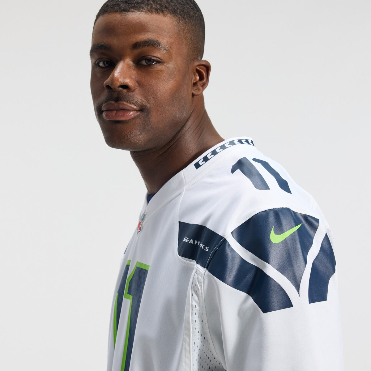 Seattle Seahawks Jaxon Smith-Njigba White Game Jersey