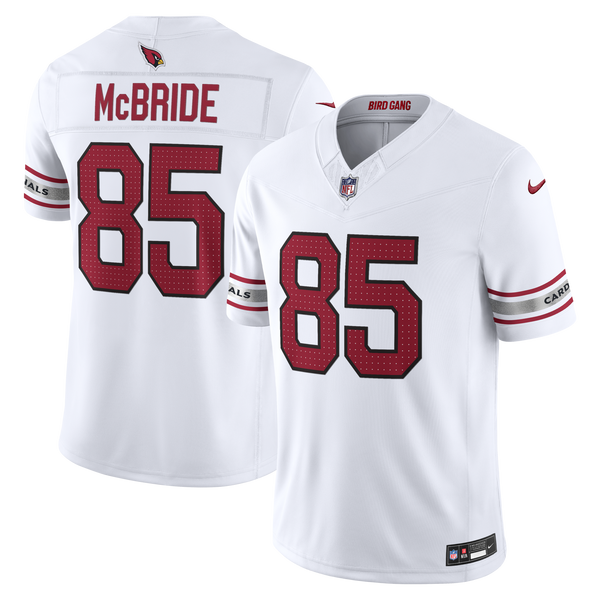 Arizona Cardinals Trey McBride White Vapor F.U.S.E. Stitched Limited Jersey