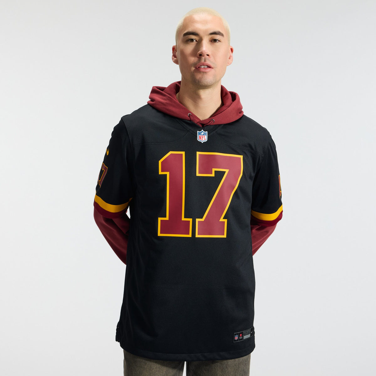Hail Raiser Washington Commanders Terry McLaurin Black Alternate Game Jersey
