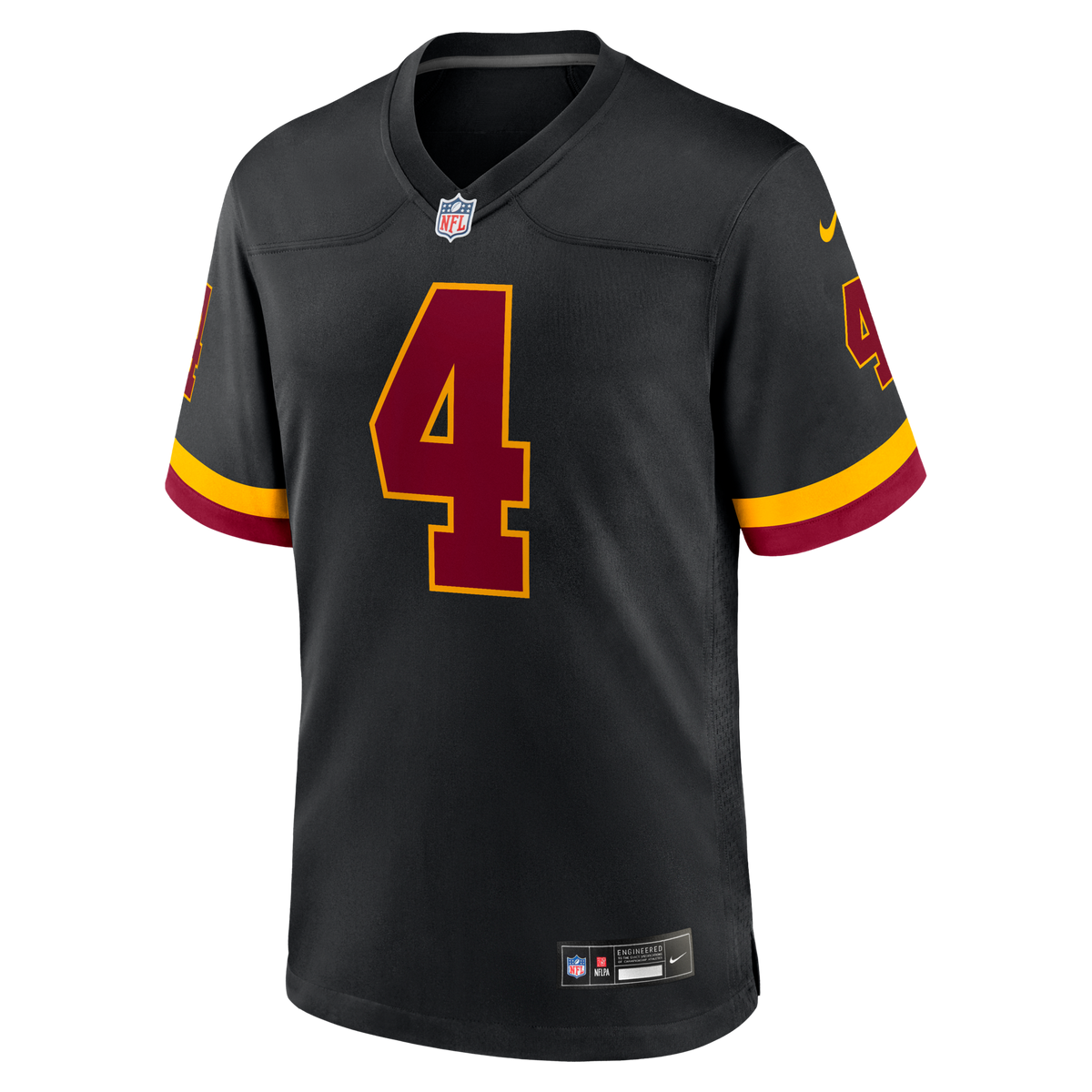 Washington Commanders Frankie Luvu Black Hail Raiser Alternate Game Jersey