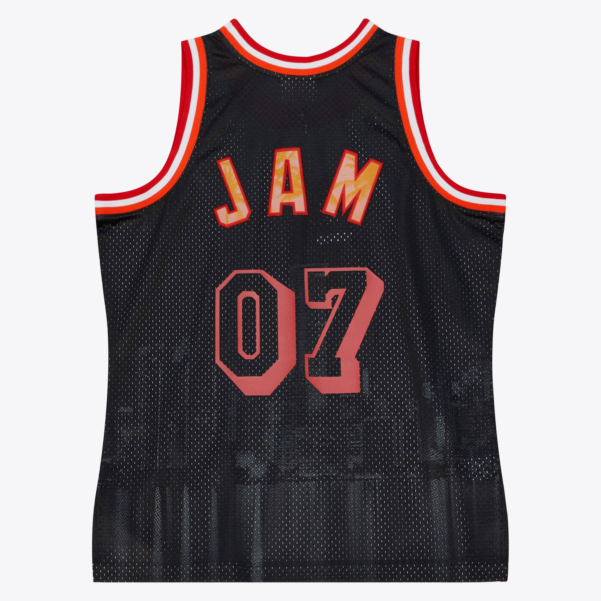 Miami Heat Mitchell & Ness M&N x Nicky Jam Swingman Jersey