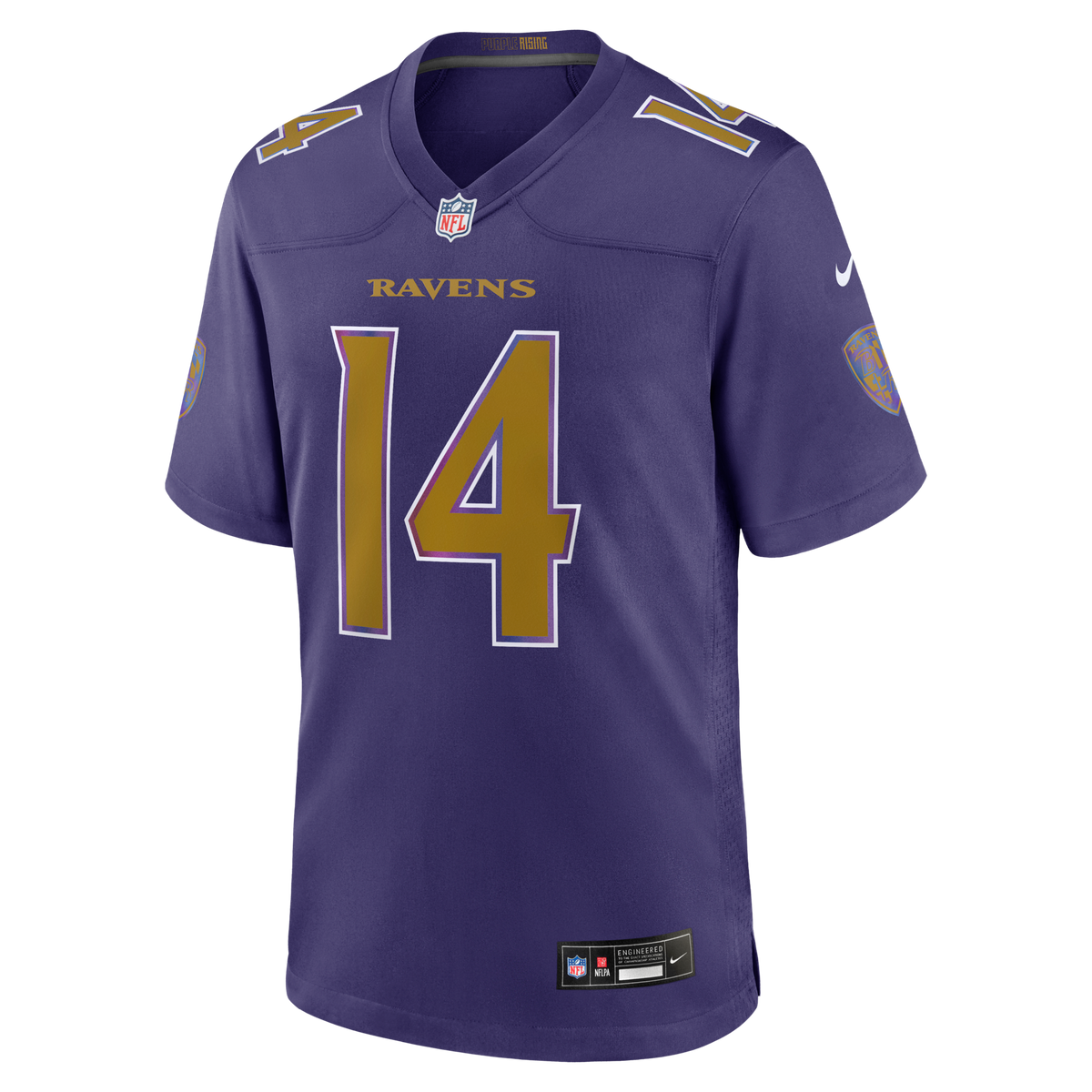 Baltimore Ravens Kyle Hamilton Purple Alternate Game Jersey