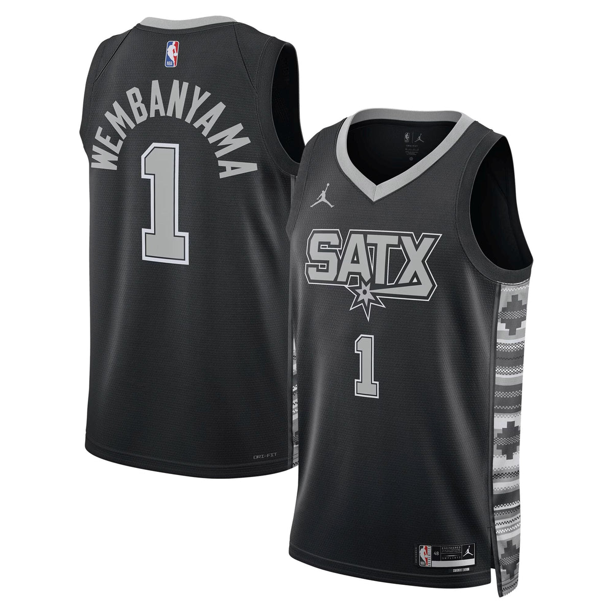San Antonio Spurs Jordan Brand Statement Edition Swingman Jersey - Victor Wembanyama