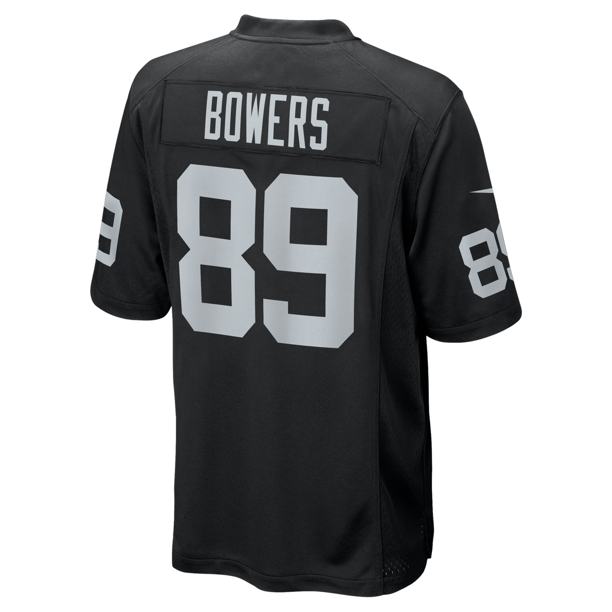 Las Vegas Raiders Brock Bowers Black Player Game Jersey