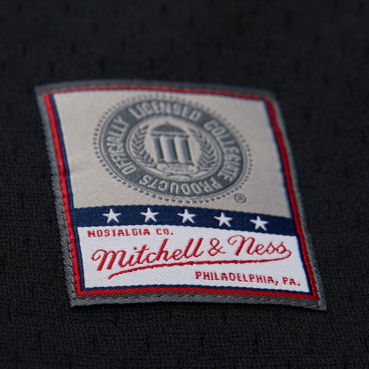 Mitchell & Ness Black Florida State Seminoles On The Clock Full-Button Fashion Jersey
