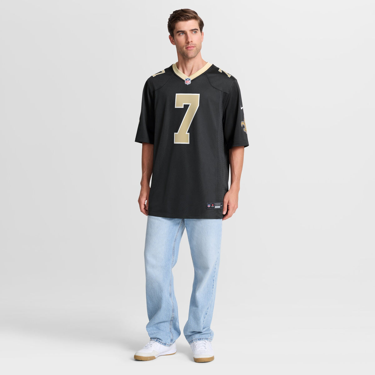 New Orleans Saints Taysom Hill Black Game Jersey