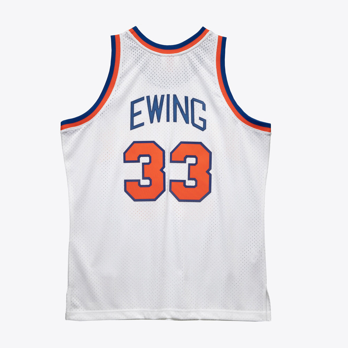 New York Knicks Mitchell & Ness Patrick Ewing 1985 Swingman Authentic Jersey - White