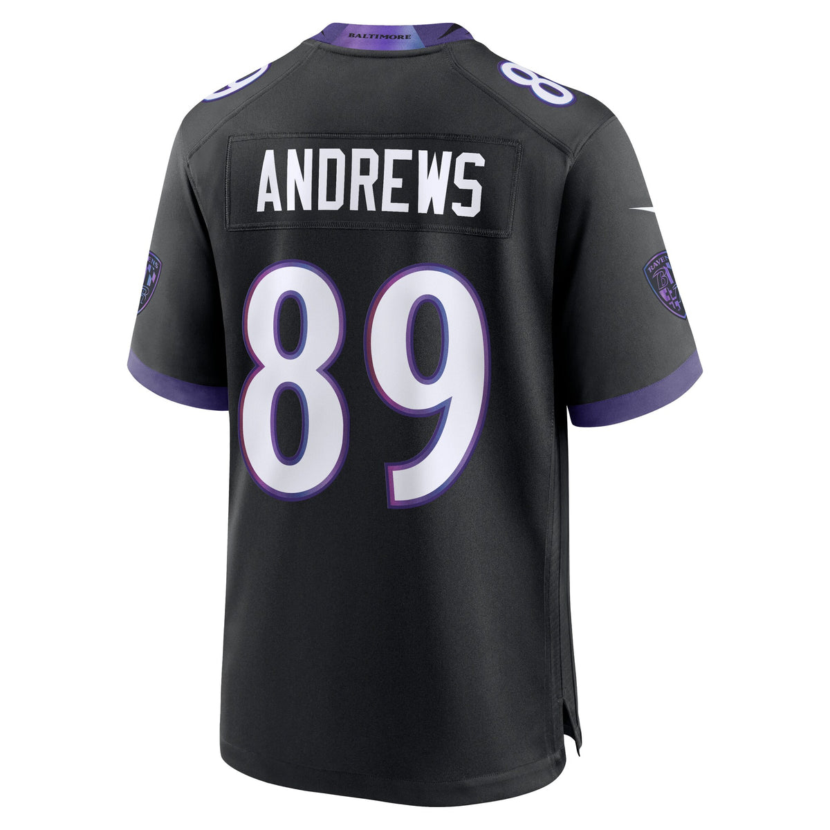 Baltimore Ravens Mark Andrews Black Alternate Game Jersey
