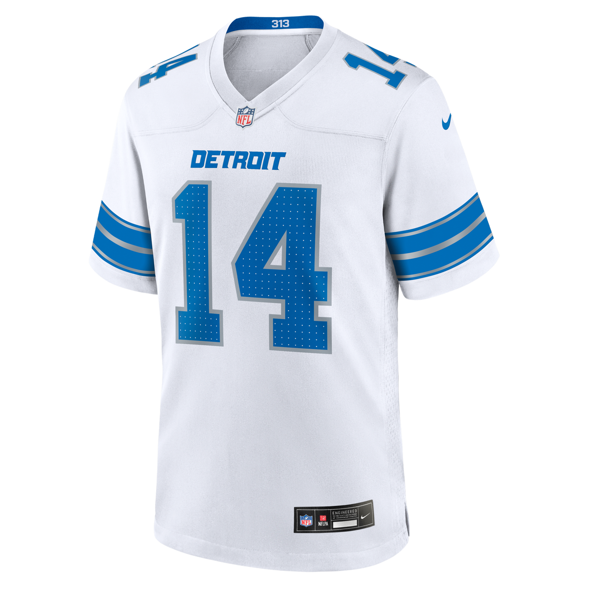 Detroit Lions Amon-Ra St. Brown White Game Jersey