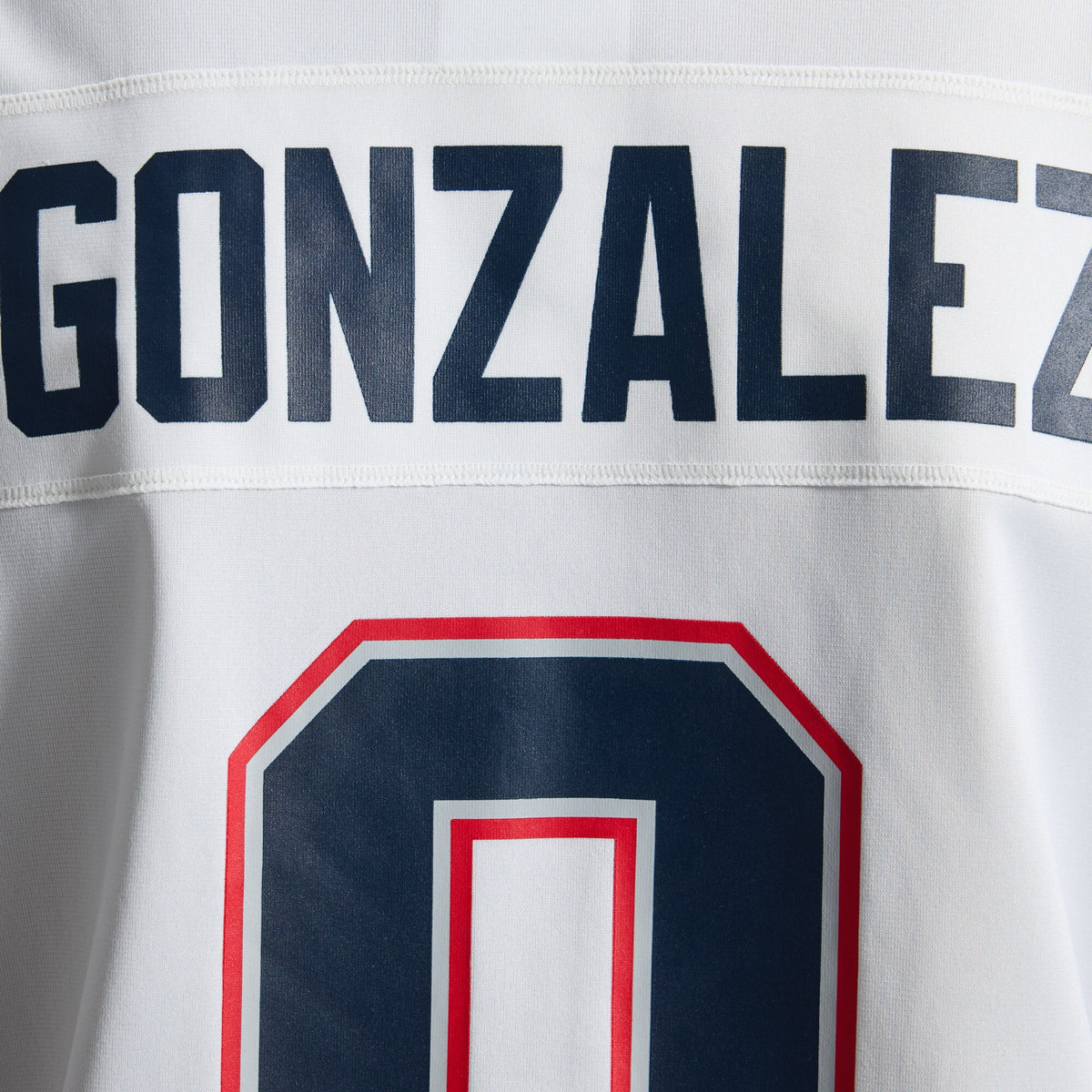 New England Patriots Christian Gonzalez White Game Jersey