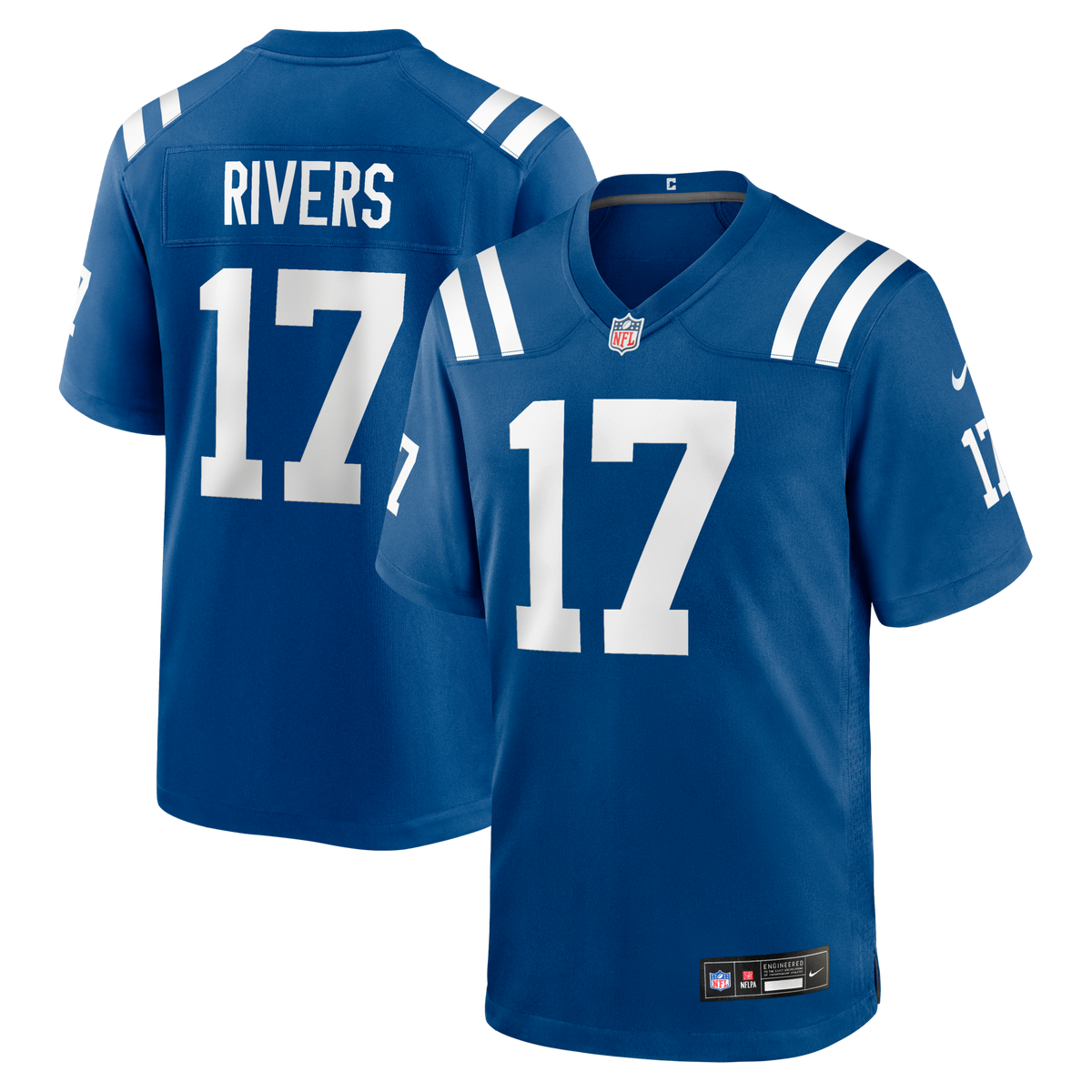 Indianapolis Colts Philip Rivers Royal Game Jersey