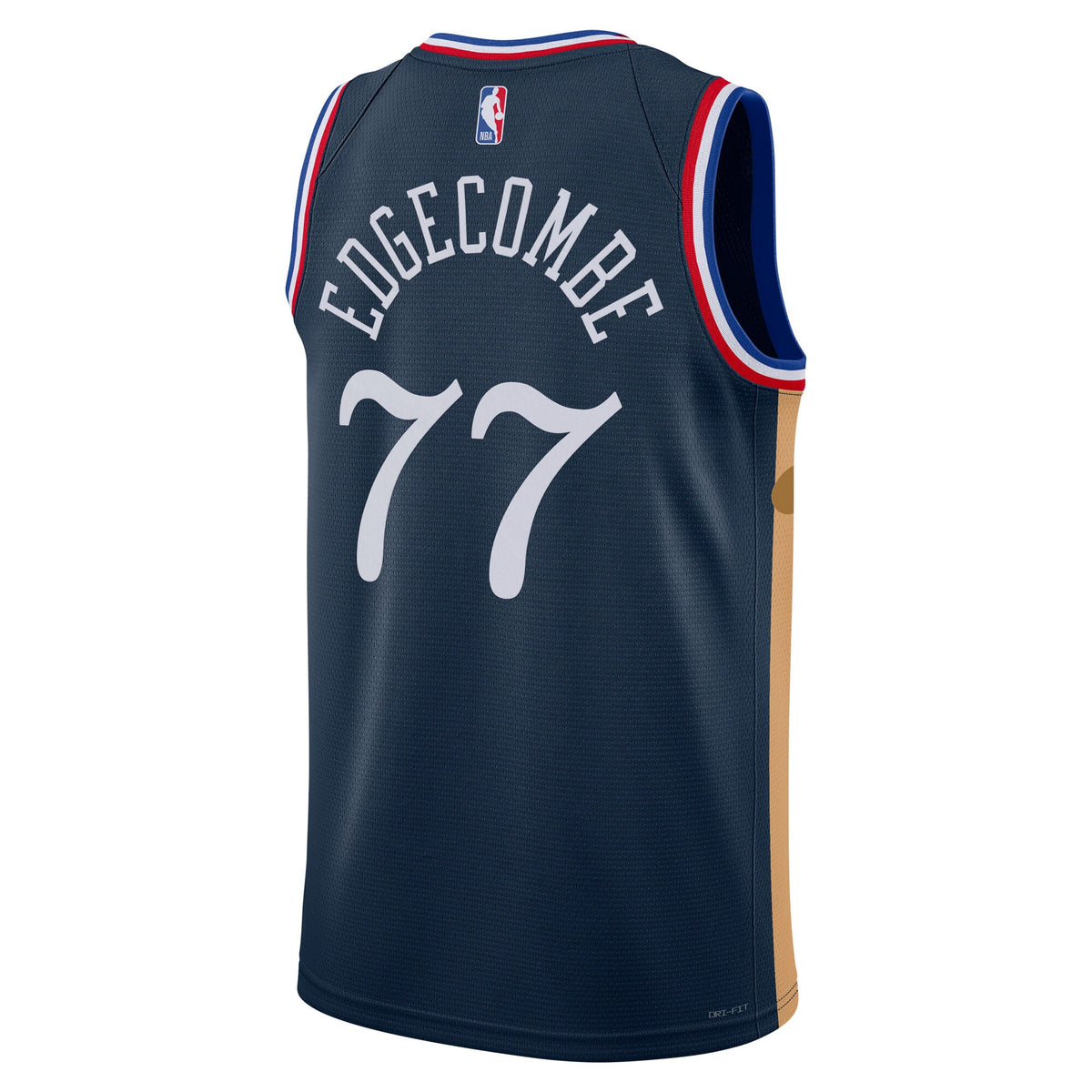 Philadelphia 76ers 2025/26 City Edition Swingman Jersey - Navy - VJ Edgecombe