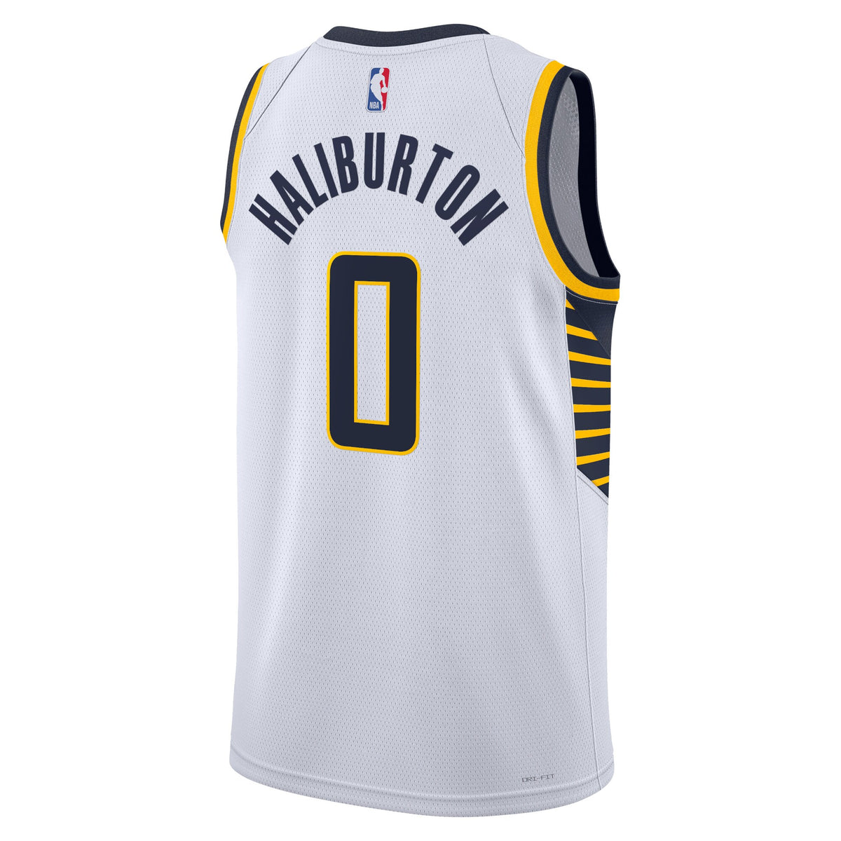 Indiana Pacers Association Edition Swingman Jersey - White - Tyrese Haliburton