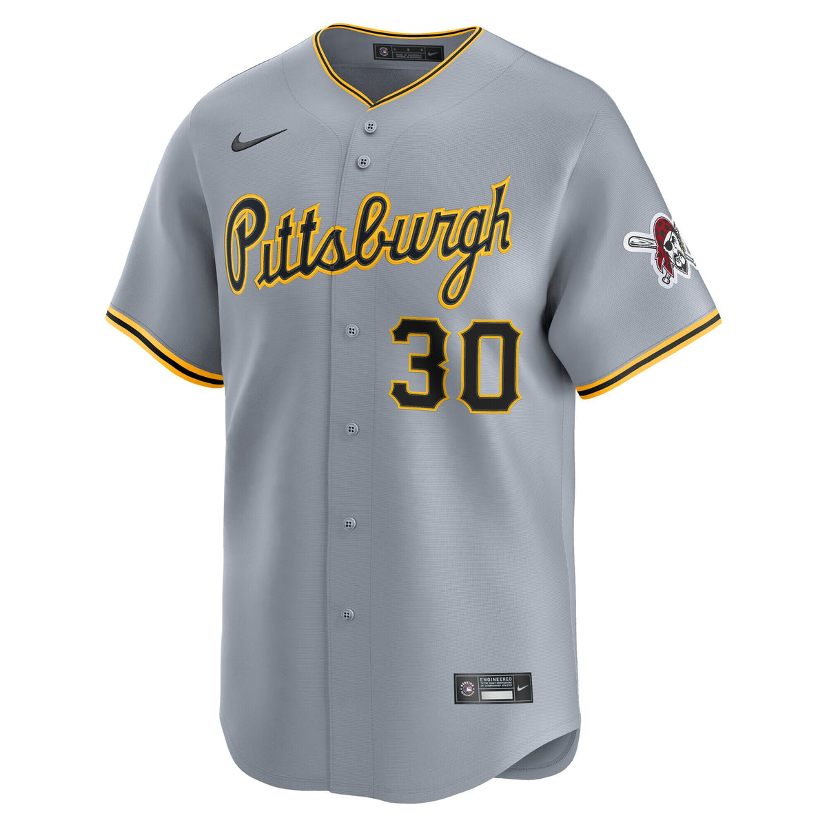 Pittsburgh Pirates Paul Skenes Gray Road Limited Player Jersey