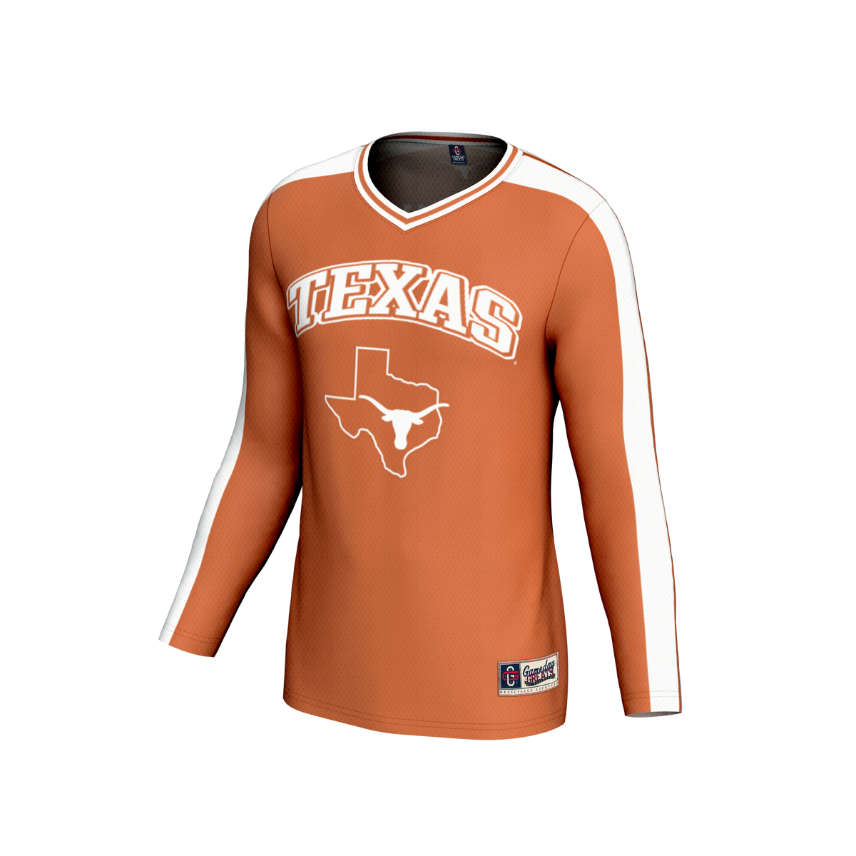 Texas Longhorns GameDay Greats NIL Pick-A-Player Lightweight Collegiate Volleyball Fashion Jersey - Texas Orange