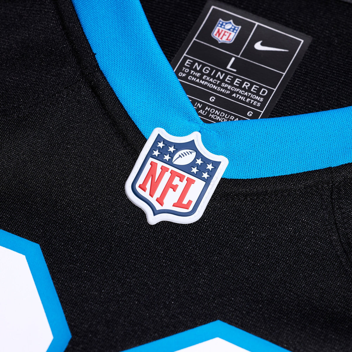 Carolina Panthers Corey Thornton Black Team Game Jersey