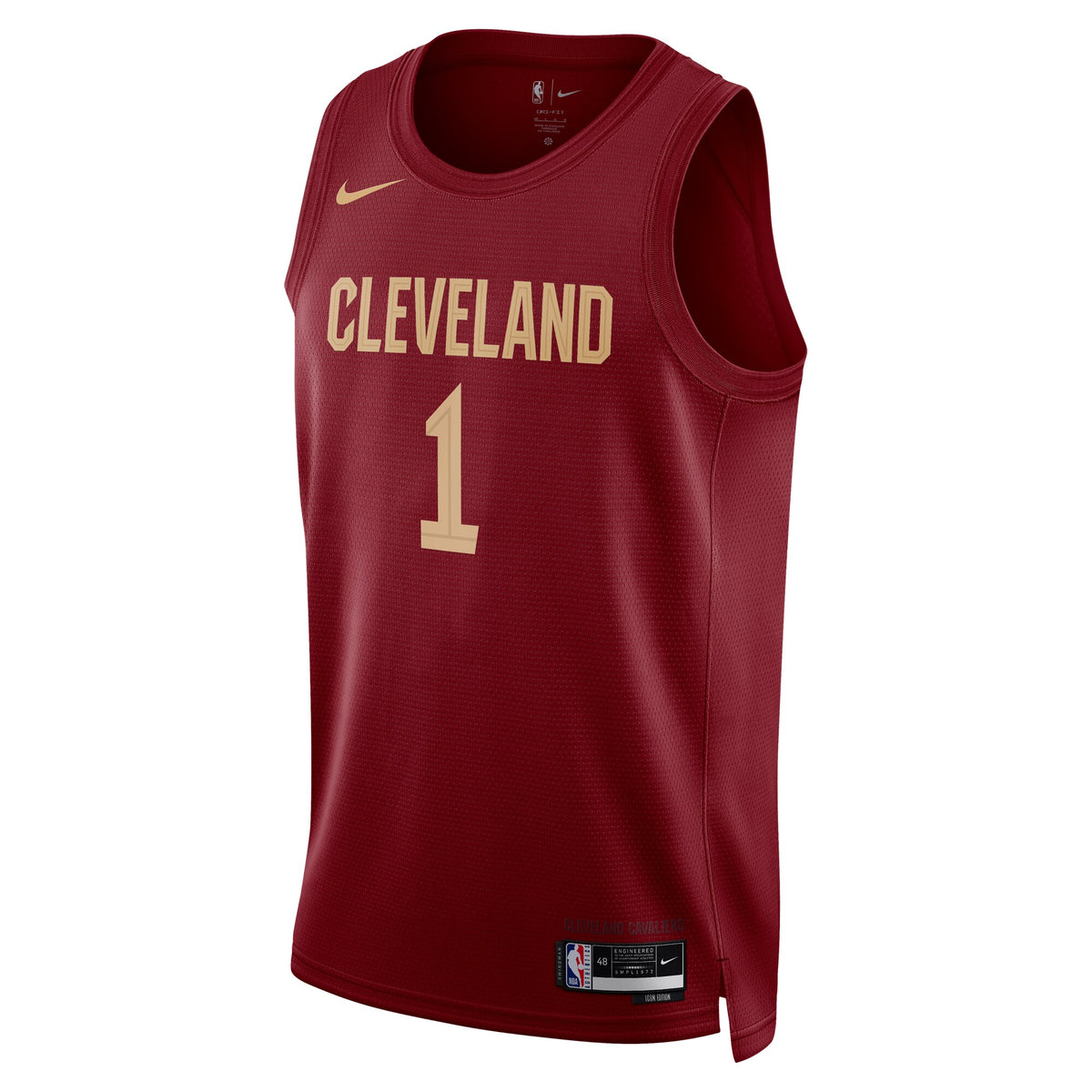 Cleveland Cavaliers Icon Edition Swingman Jersey - Maroon - Max Strus