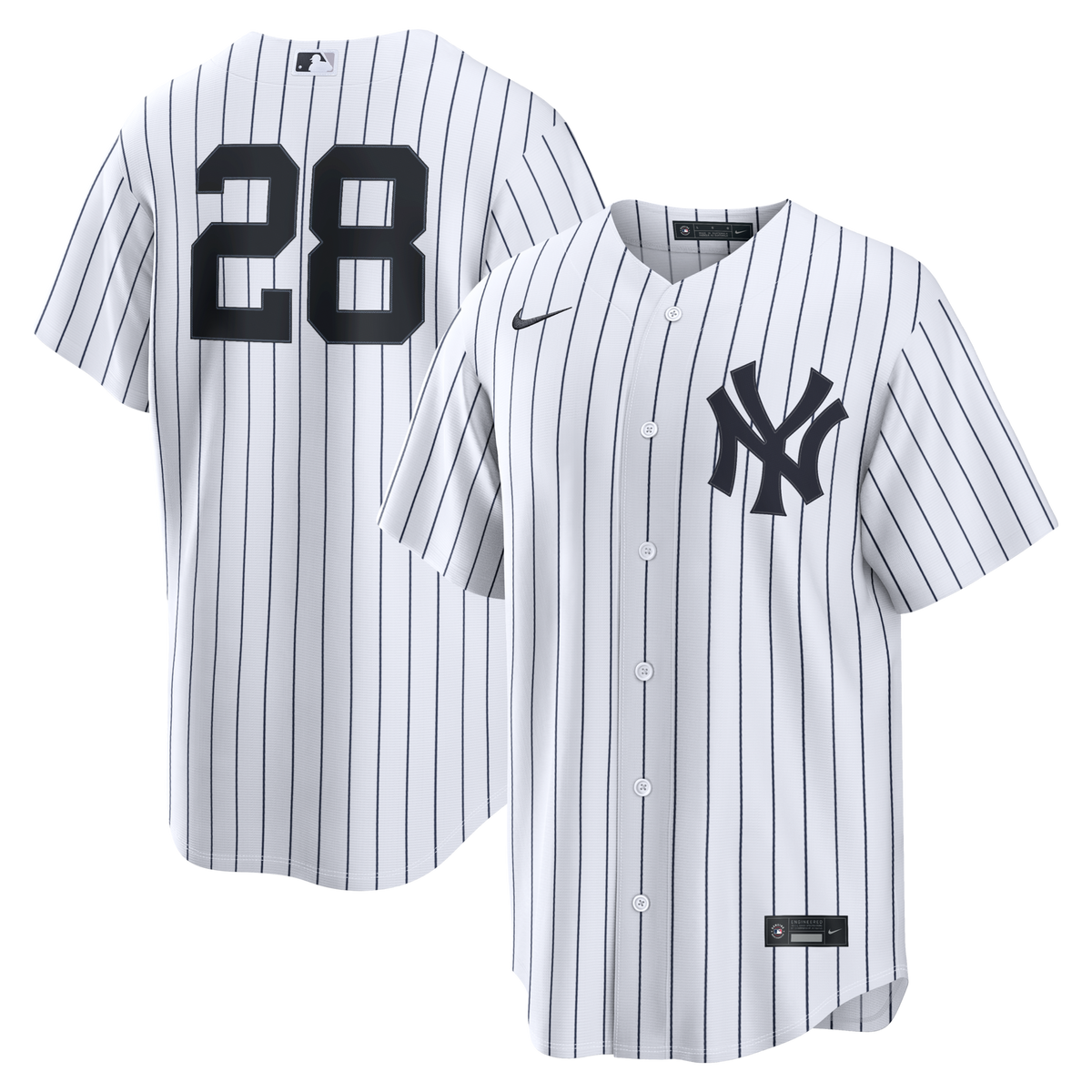New York Yankees Austin Wells White Home Replica Jersey