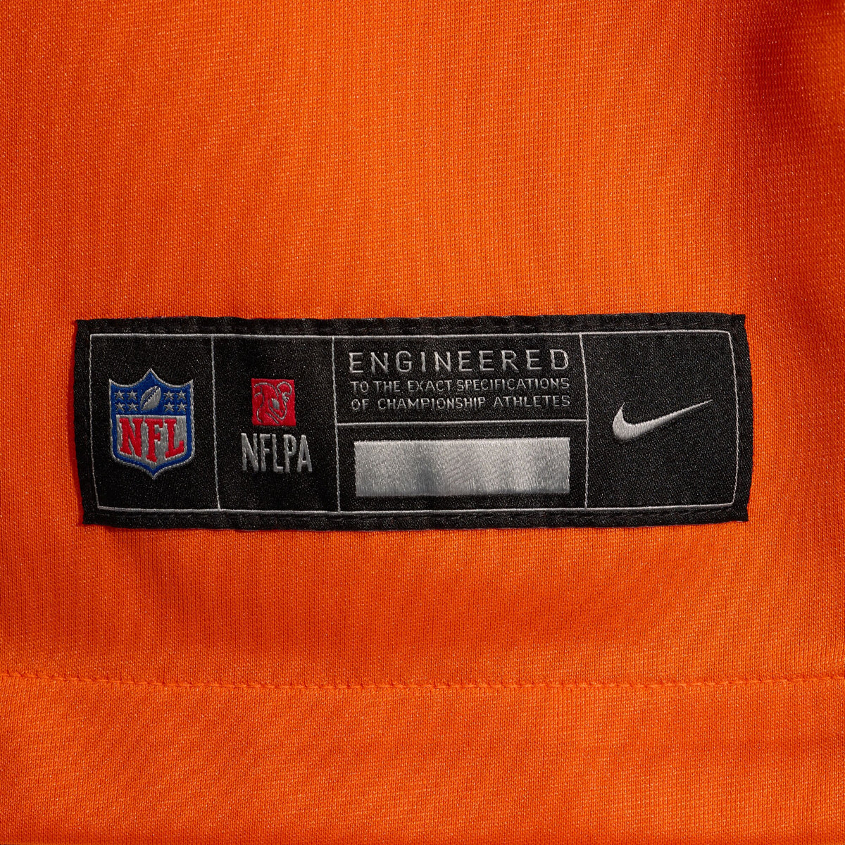 Denver Broncos Alex Singleton Orange Alternate Game Jersey