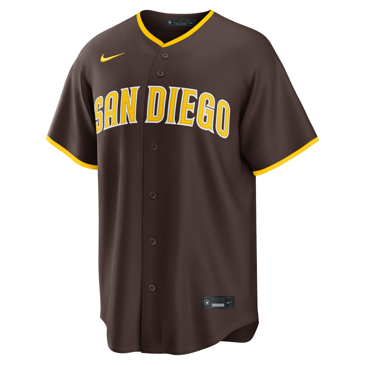 San Diego Padres Fernando Tatis Jr. Brown Road Replica Jersey