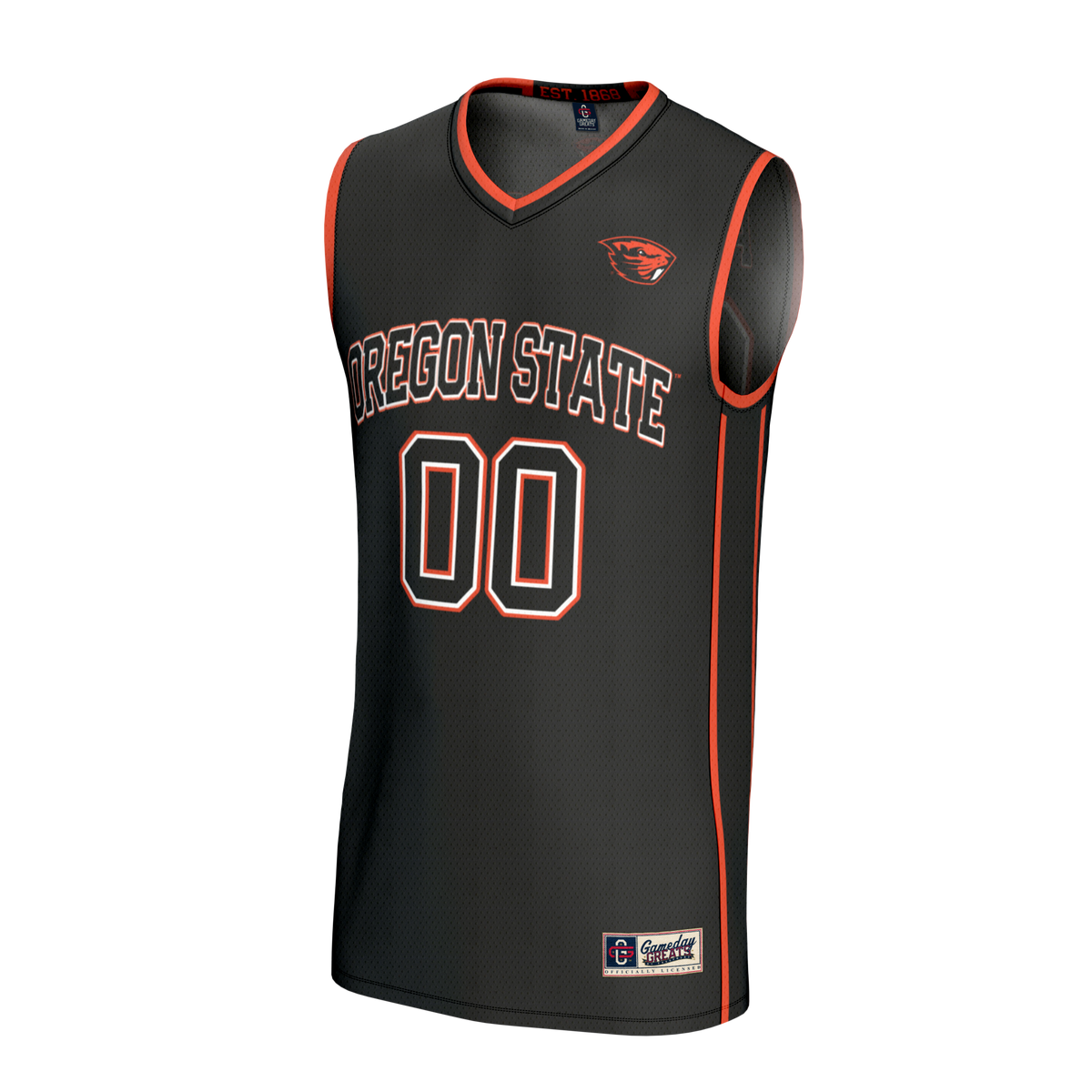 Oregon State Beavers GameDay Greats Lightweight Collegiate Basketball NIL Pick-A-Player Fashion Jersey - Black