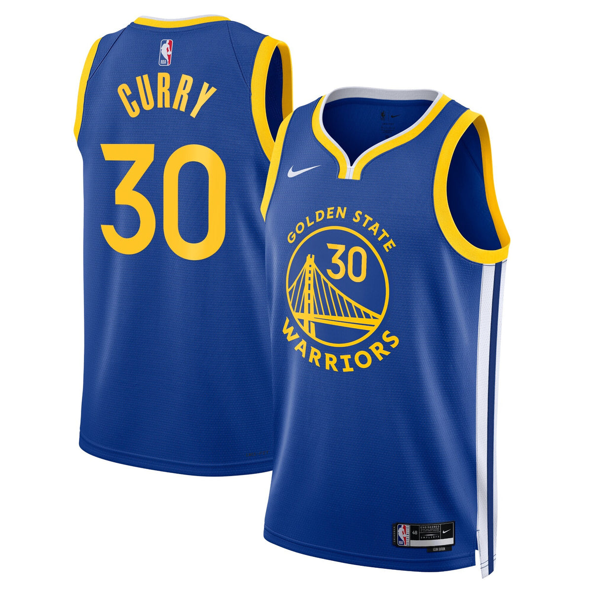 Golden State Warriors Icon Swingman Jersey - Curry 30 -