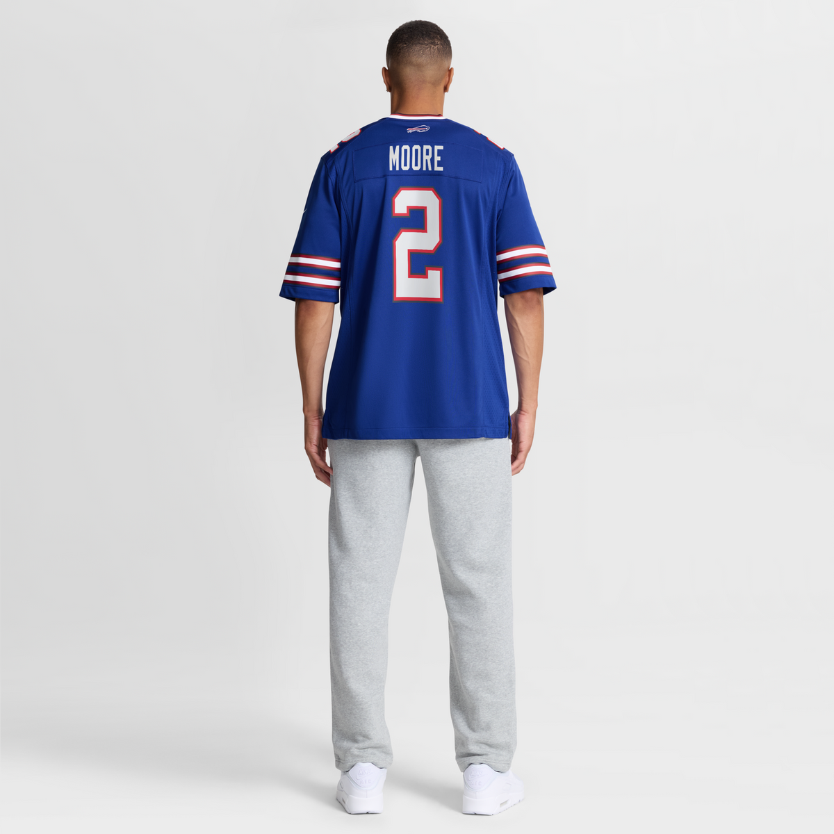 Buffalo Bills D.J. Moore Royal Game Jersey