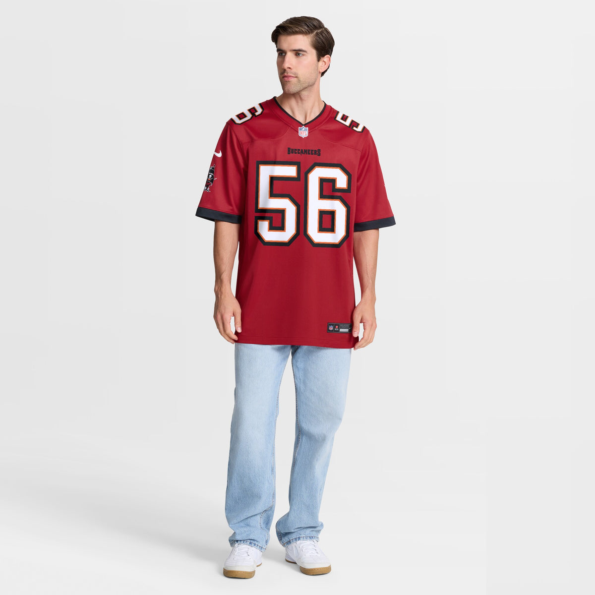 Tampa Bay Buccaneers Desmond Watson Red Team Game Jersey