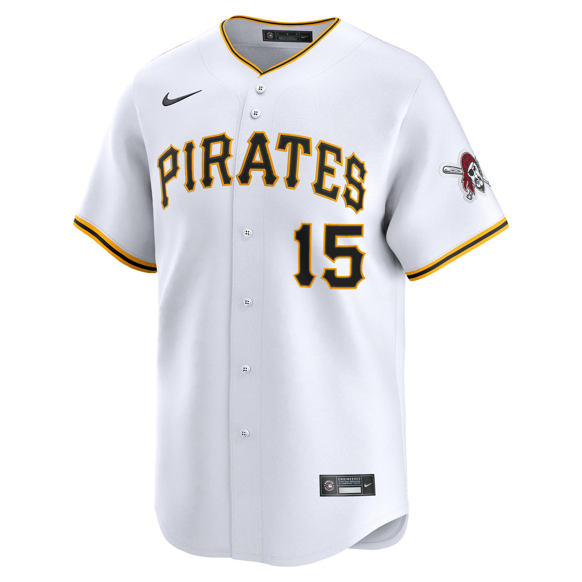 Pittsburgh Pirates Oneil Cruz White Home Limited Player Jersey