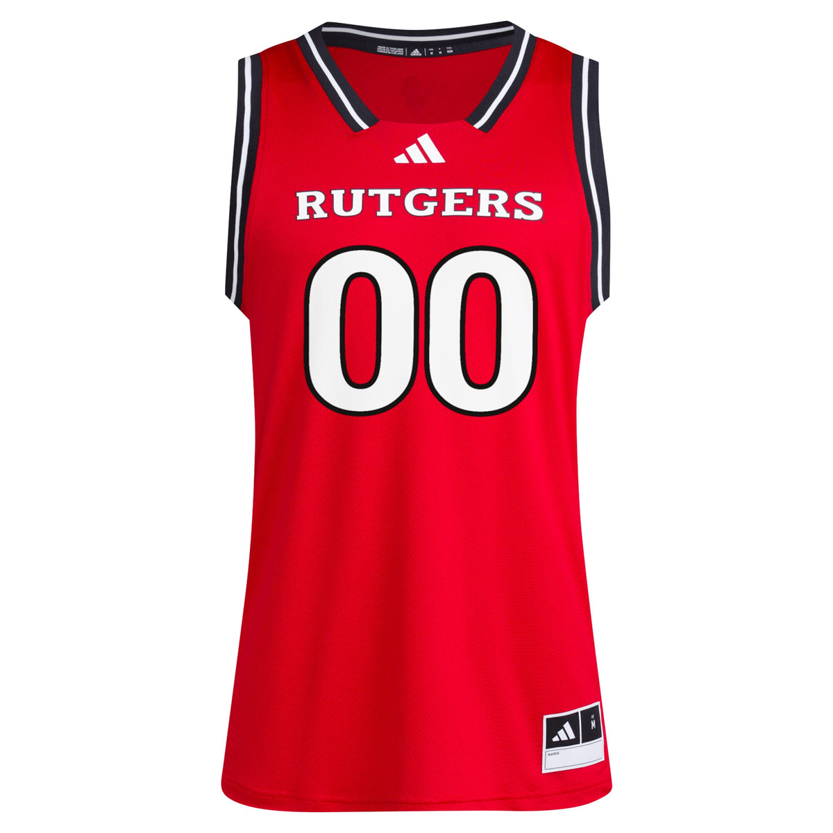 #00 Scarlet Rutgers Scarlet Knights Replica Swingman Jersey