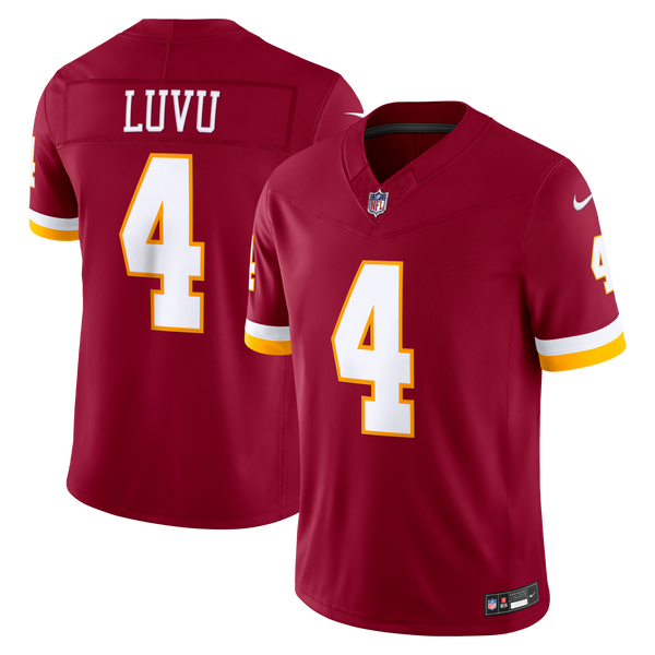 Washington Commanders Frankie Luvu Burgundy Team Vapor F.U.S.E. Stitched Limited Jersey