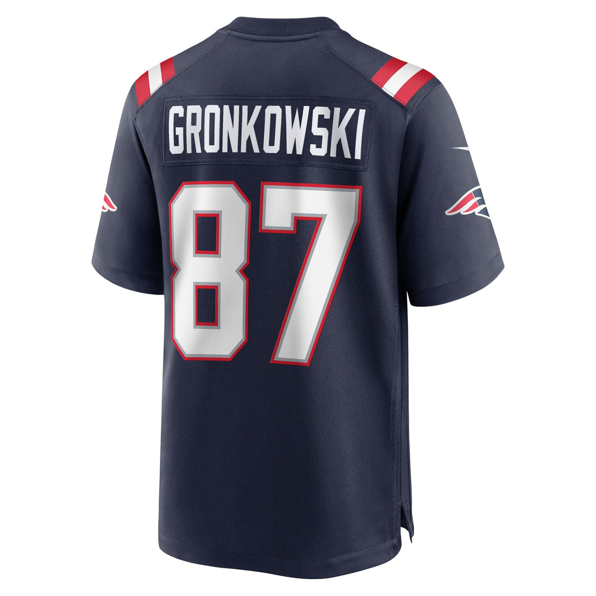 New England Patriots Rob Gronkowski Navy Team Retired Player Game Jersey