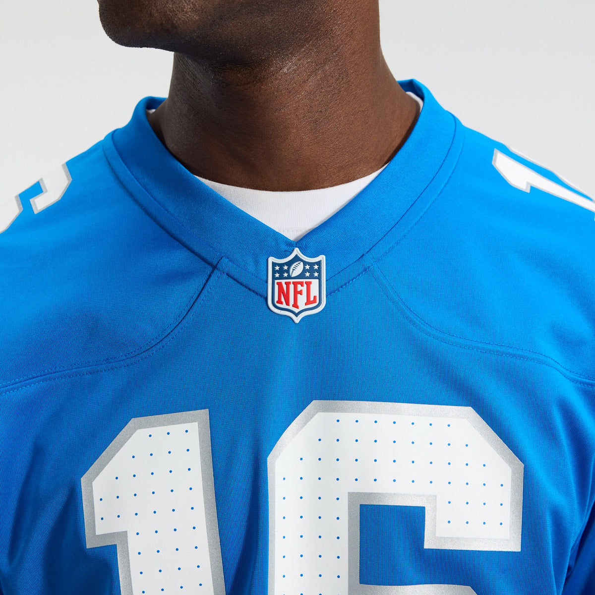 Detroit Lions Jared Goff Blue Game Jersey