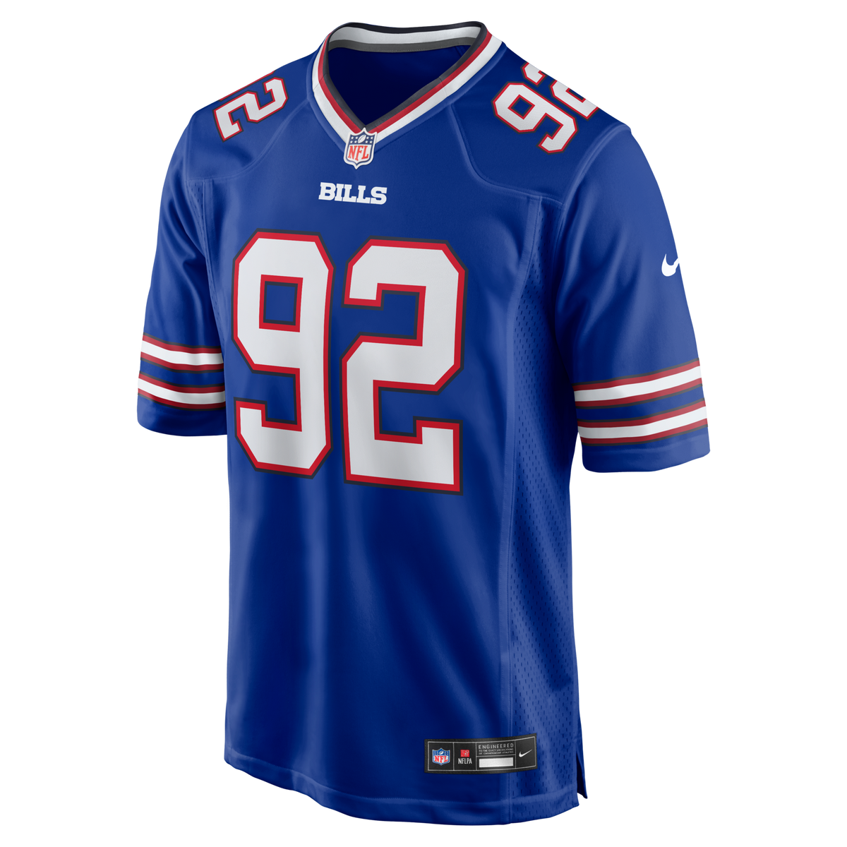 Buffalo Bills Zane Durant Royal Team Game Jersey