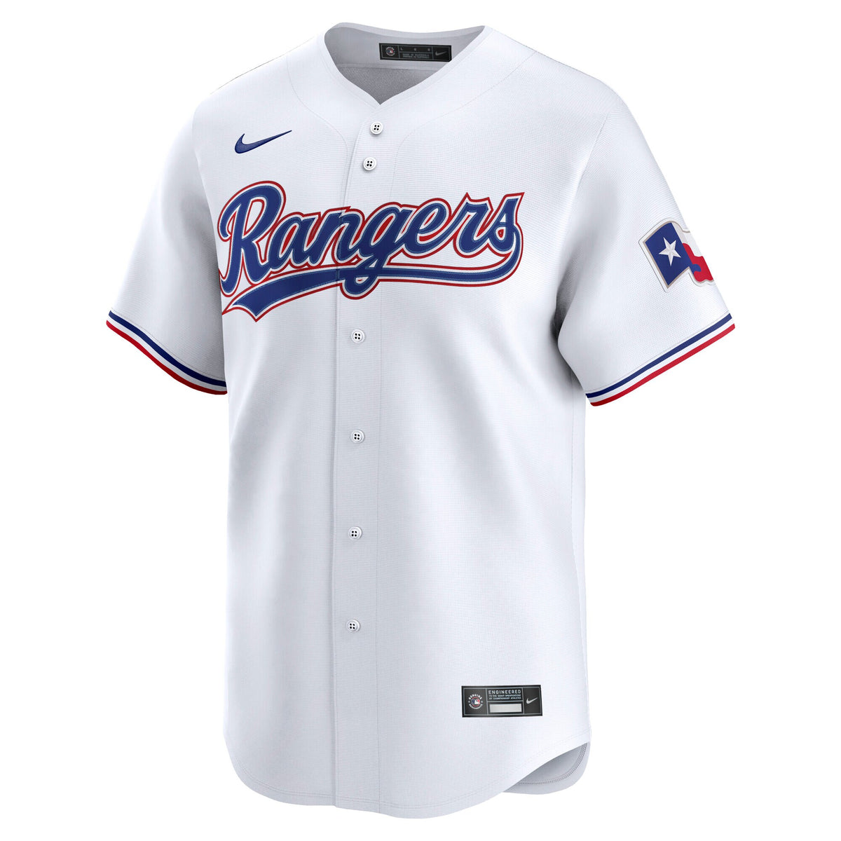 Texas Rangers White Home Limited Jersey