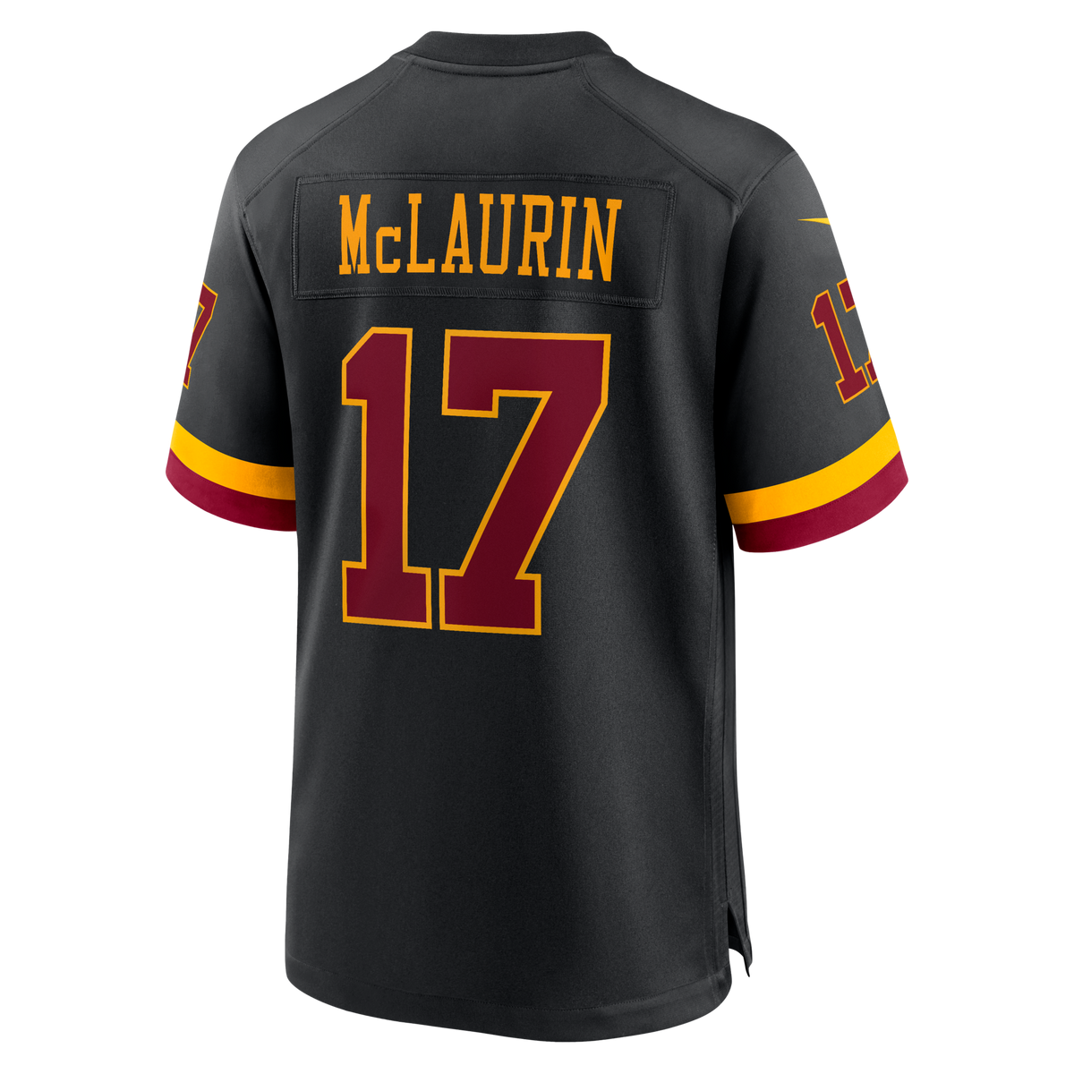Hail Raiser Washington Commanders Terry McLaurin Black Alternate Game Jersey