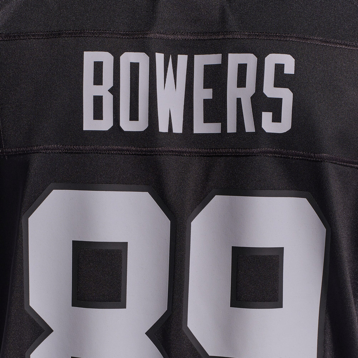Las Vegas Raiders Brock Bowers Black Player Game Jersey
