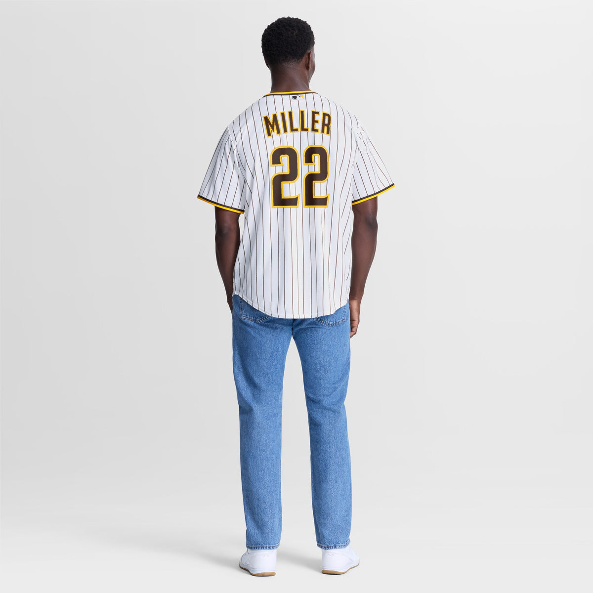San Diego Padres Mason Miller White Home Replica Jersey