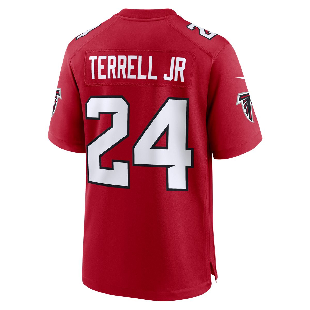Atlanta Falcons A.J. Terrell Red Game Jersey