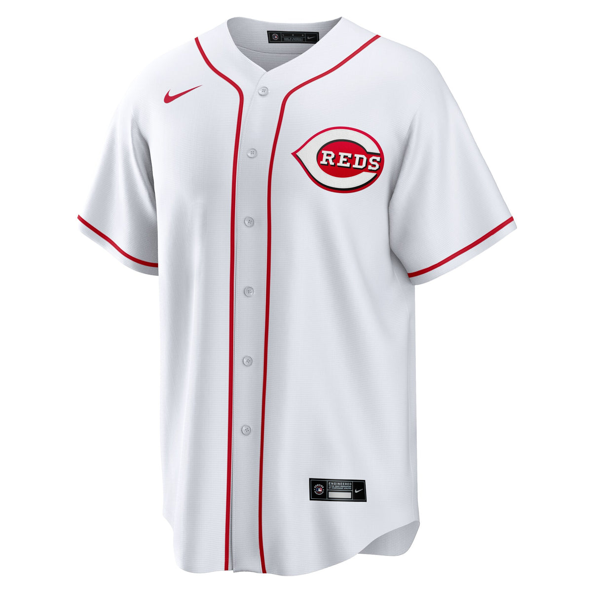 Cincinnati Reds Tyler Stephenson White Home Replica Jersey