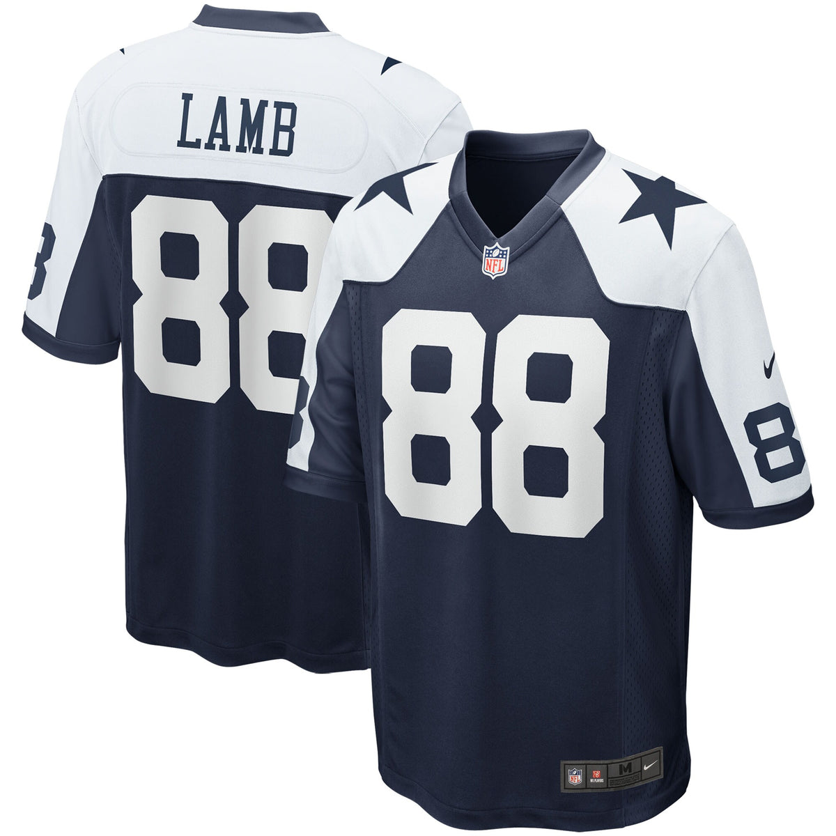 Dallas Cowboys CeeDee Lamb Navy Alternate Game Team Jersey