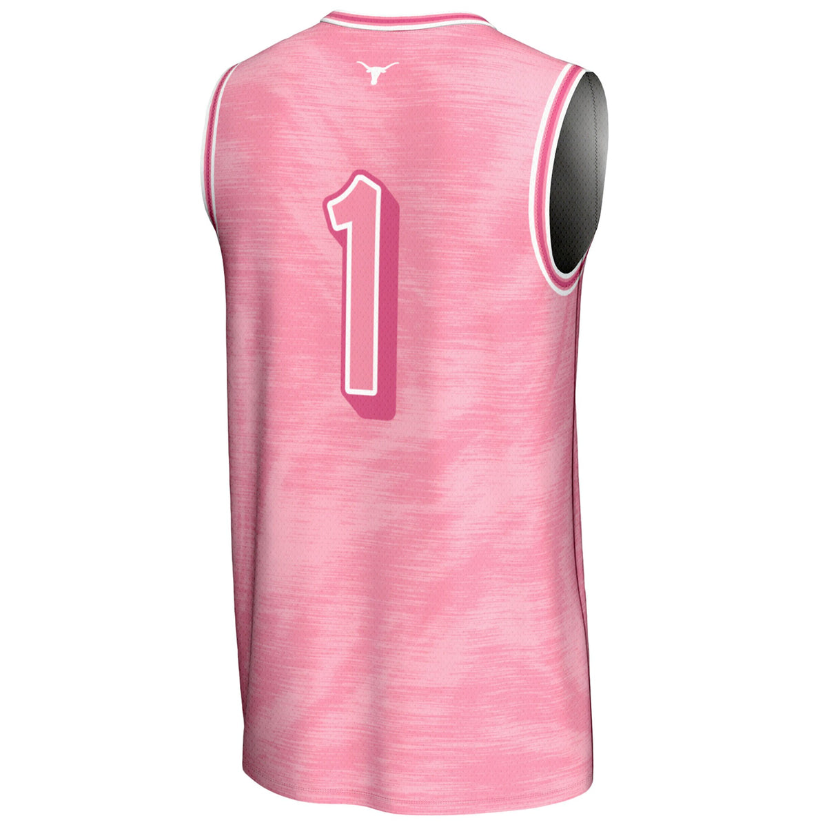 #1 Texas Longhorns GameDay Greats Lightweight Basketball Fashion Jersey - Pink