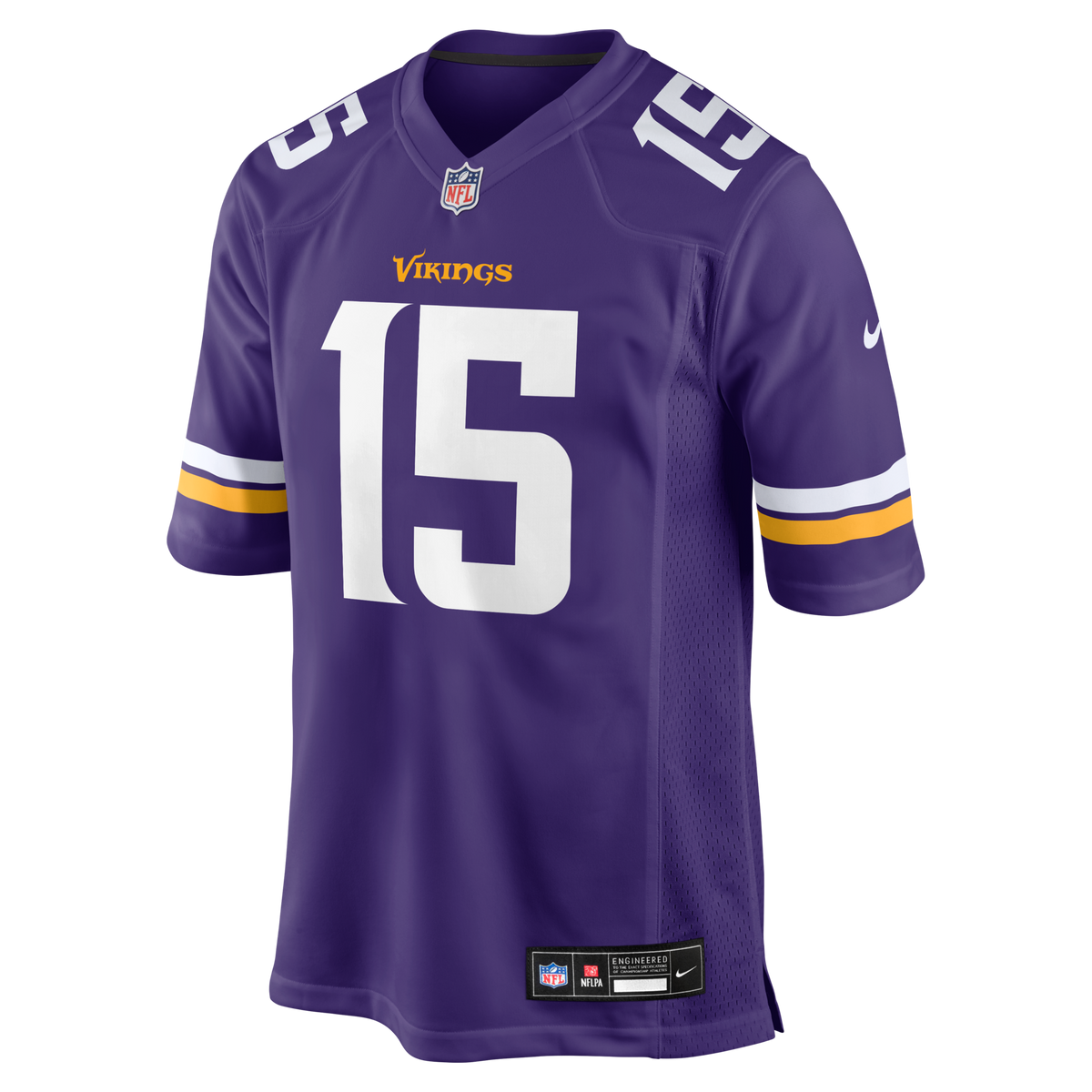 Minnesota Vikings Dallas Turner Purple Player Game Jersey
