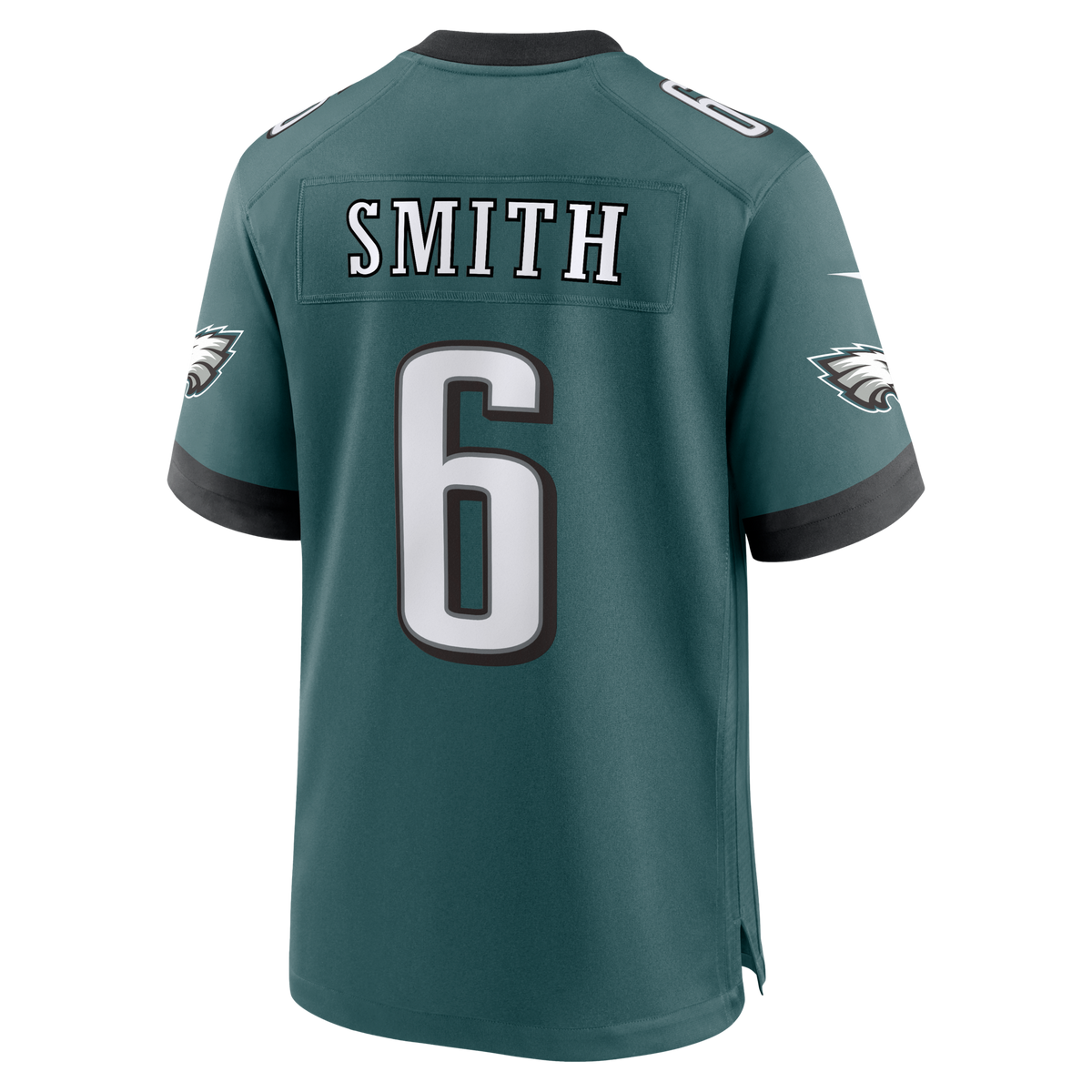 Philadelphia Eagles DeVonta Smith Midnight Green Team Game Jersey