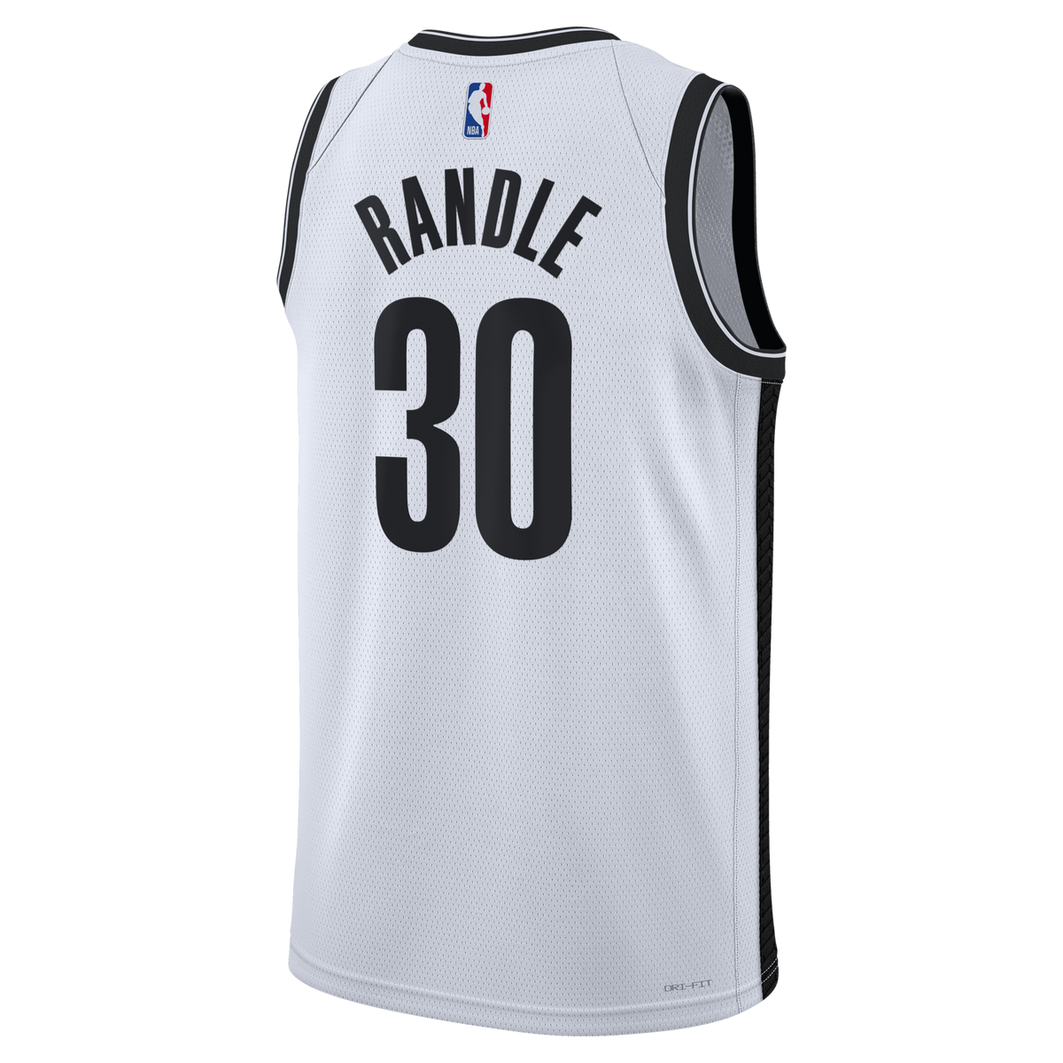 Brooklyn Nets Association Edition Swingman Jersey - White - Julius Randle
