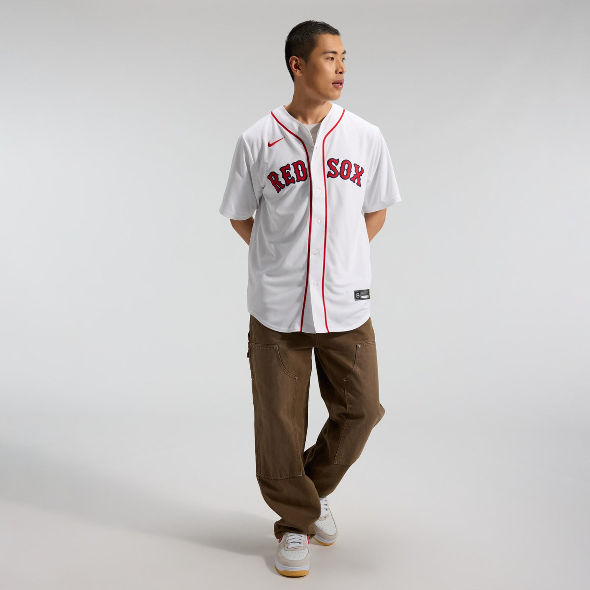 Boston Red Sox Roman Anthony White Home Replica Jersey