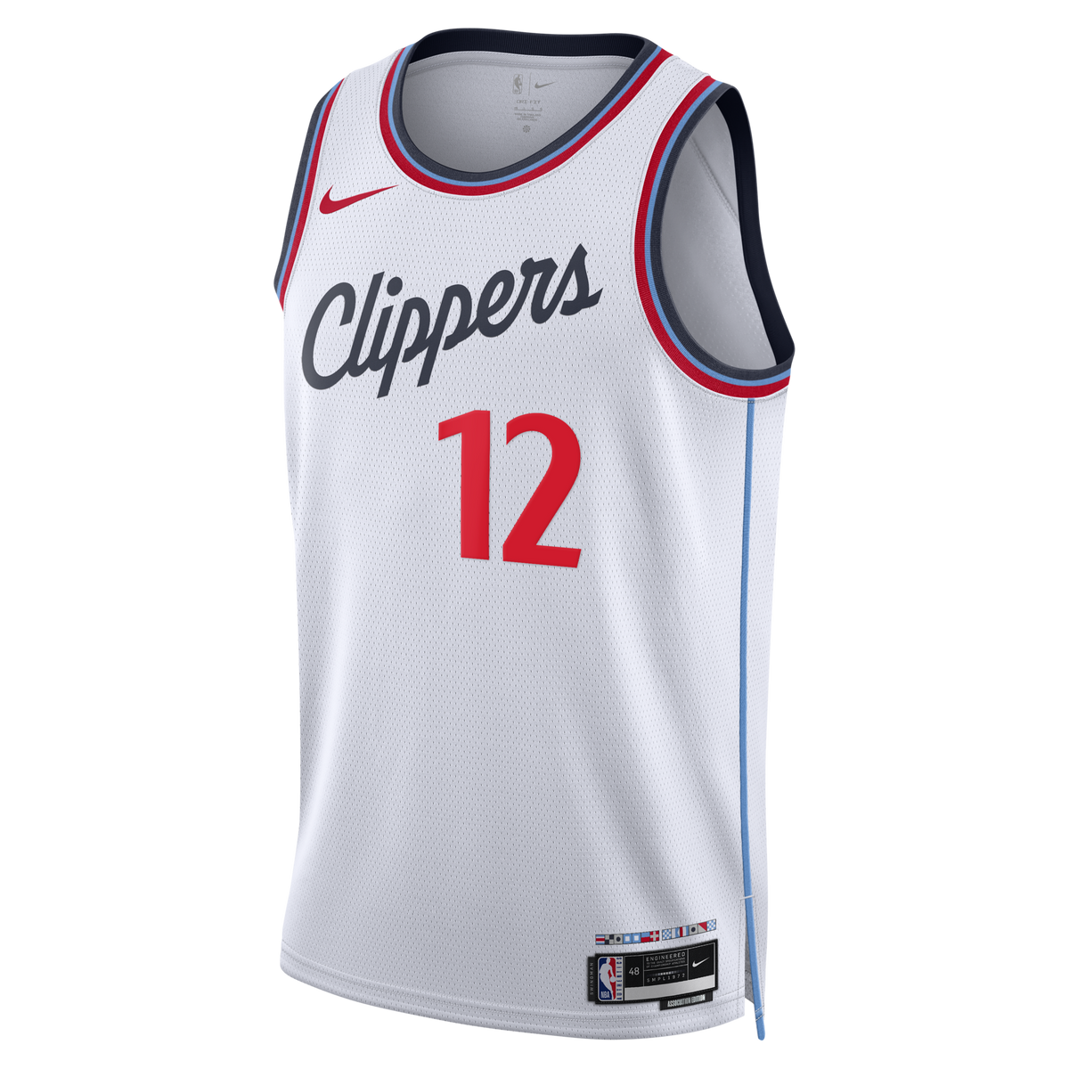 Los Angeles Clippers Replica Association Edition Swingman Jersey - White - Nick Martinelli