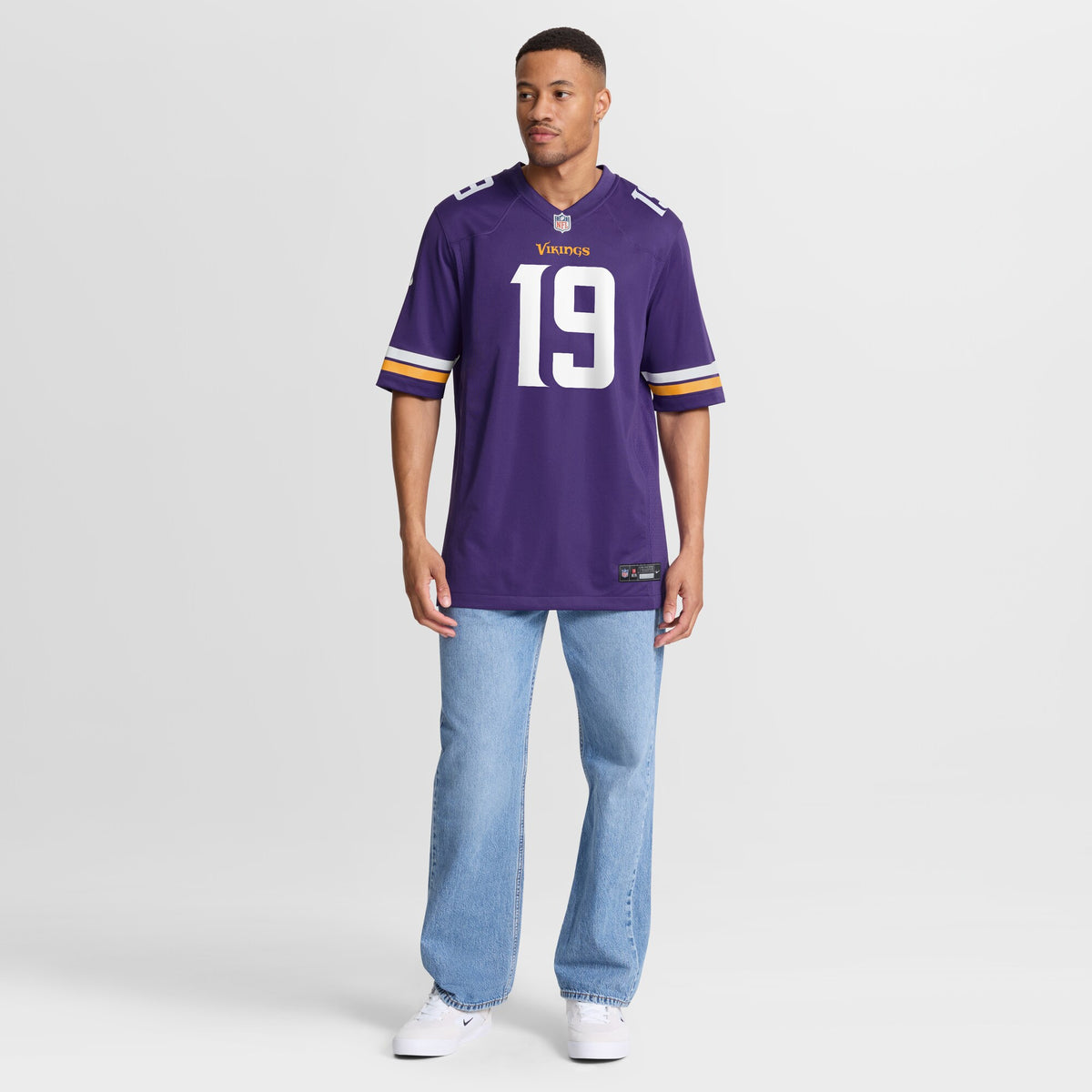 Minnesota Vikings Adam Thielen Purple Game Jersey