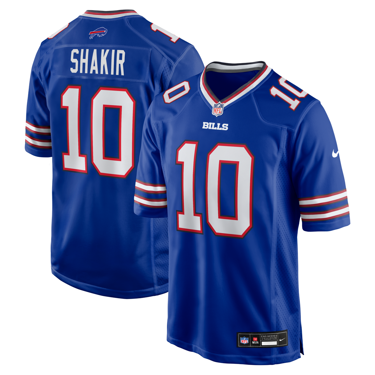 Buffalo Bills Khalil Shakir Royal Game Jersey