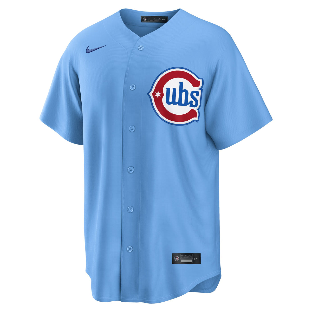 Chicago Cubs Dansby Swanson Light Blue Alternate Replica Jersey